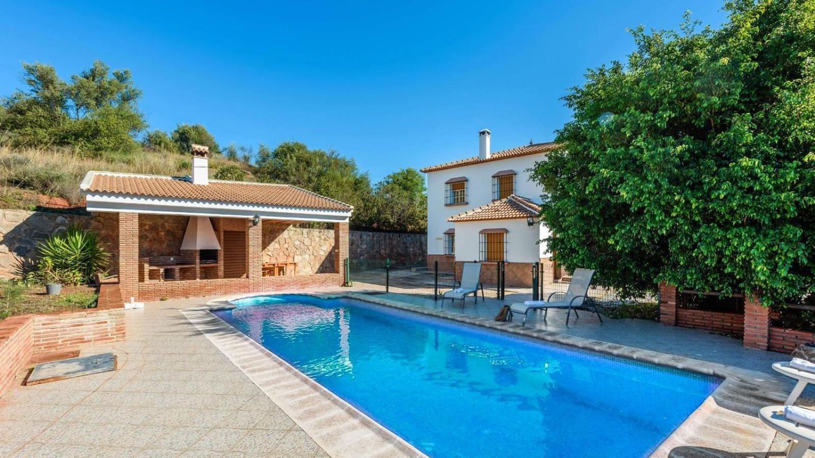 Villa El Terral Riogordo By Ruralidays Exterior photo