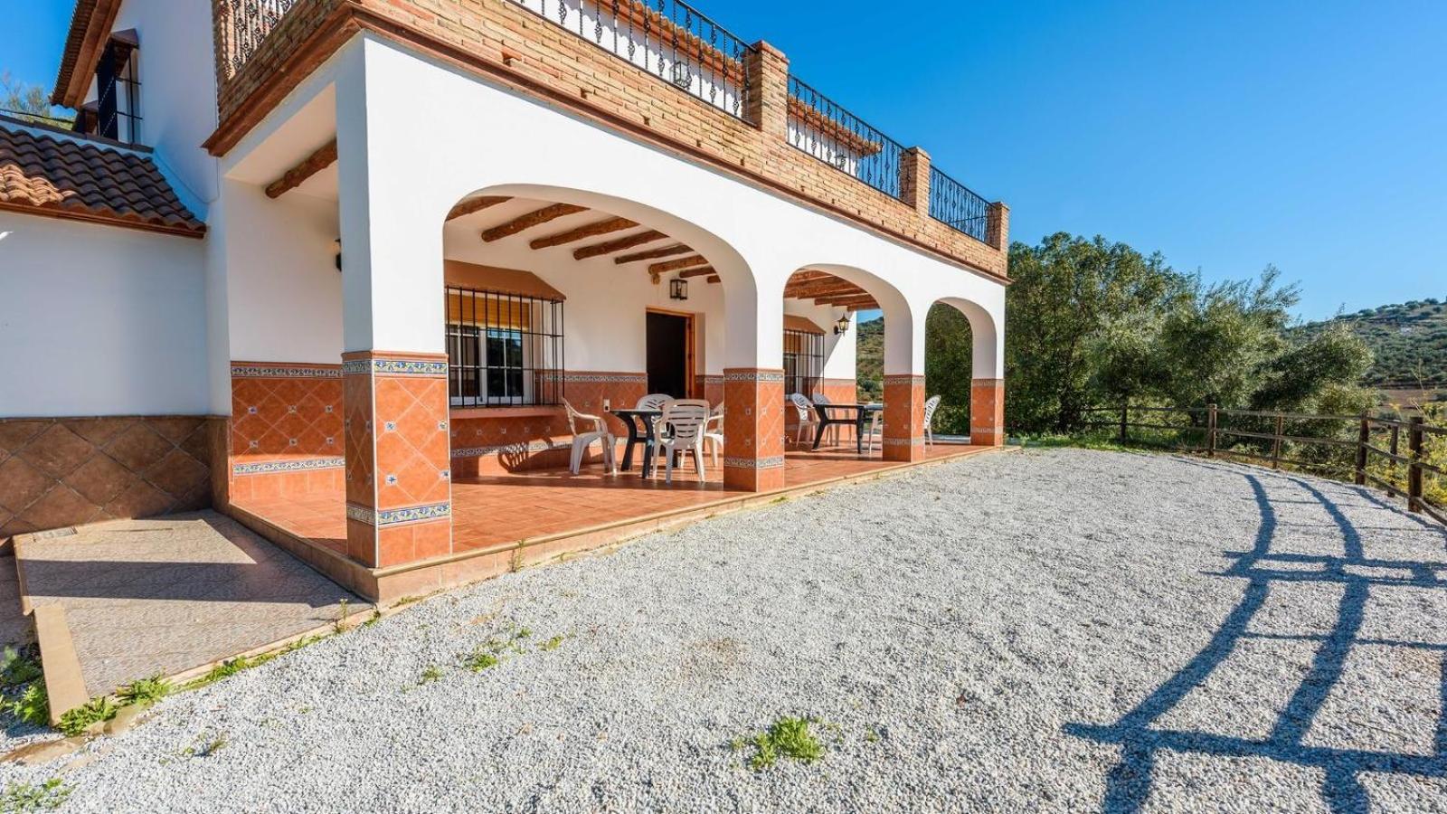Villa El Terral Riogordo By Ruralidays Exterior photo